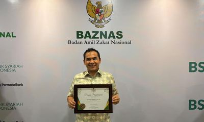 Wali Kota Lhokseumawe Raih BAZNAS Award 2025, Bukti Serius Dukung Gerakan Zakat