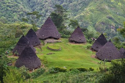 Melihat Keunikan Mbaru Niang, Rumah Adat Warisan Nenek Moyang dalam Masyarakat Wae Rebo