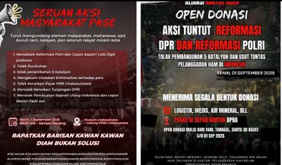 Unjuk Rasa 1 September: Suara Rakyat Aceh Menggema Lawan Kebijakan Tak Adil