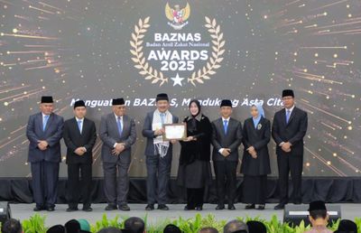 Illiza Sa aduddin Djamal Raih Baznas Award 2025, Banda Aceh Jadi Role Model Zakat