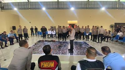 Polresta Banda Aceh Gelar Tactical Floor Game, Siap Hadapi Aksi Unjuk Rasa