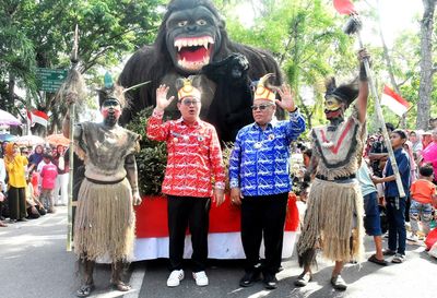 INLA Belitung Timur Tampilkan Maskot Gorila, Ajak Masyarakat Memelihara Alam