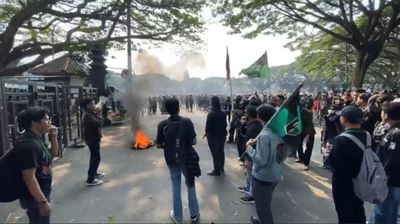 Aksi HMI di Malang: Suara Lingkungan dan Doa untuk Driver Ojek Online