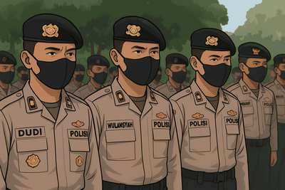 800 Polisi Tanpa Senjata Kawal Aksi Demo di Kendari, Kapolda Sultra Tekankan Pendekatan Humanis