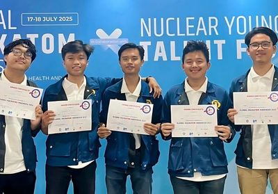 Tim Awtom ITB Ciptakan Sistem Pendeteksi Radiasi, Bawa Pulang Juara 2 HackAtom 2025