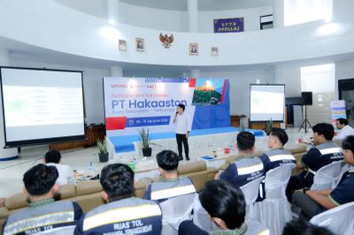 Tingkatkan Kualitas Layanan, Pengelola Tol Lampung Beri Pelatihan bagi Karyawan PT Hakaaston (HKA)