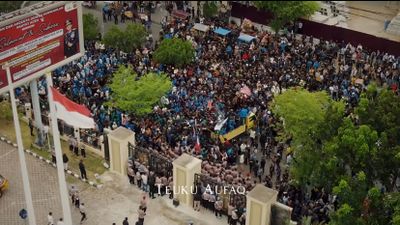 Demo Serentak Digelar di Sejumlah Daerah Aceh, Berjalan Kondusif