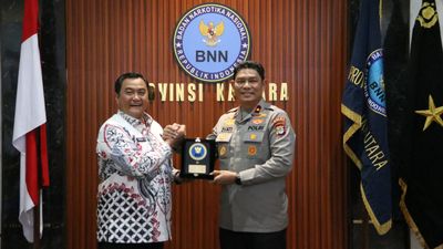Kapolda Kaltara Kunjungi Kantor BNNP Kaltara, Pererat Sinergi Dalam Pemberantasan Narkotika