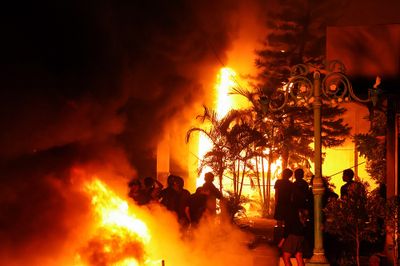 11 Orang Jadi Tersangka Kasus Pembakaran Gedung DPRD Makassar