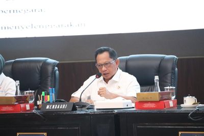 Mendagri Apresiasi Pemprov Lampung Aksi Unjuk Rasa Berlangsung Kondusif