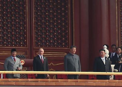 Presiden Prabowo Sejajar dengan Putin hingga Xi Jinping saat Hadiri Parade Militer Besar China