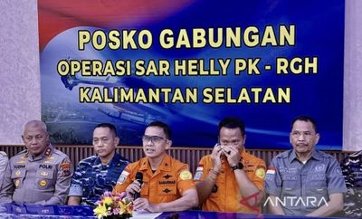 Tim SAR Temukan Helikopter Estindo Air yang Hilang Kontak di Kalimantan Selatan