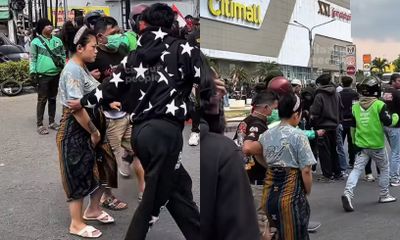 Viral, Seorang Ibu Terpaksa Jalan Kaki Usai Melahirkan karena Macet Akibat Demo di Cianjur