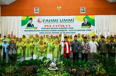 Fahmi Ummi Sumut Resmi Dilantik, Wagub Dorong Peran Perempuan dalam Pembangunan