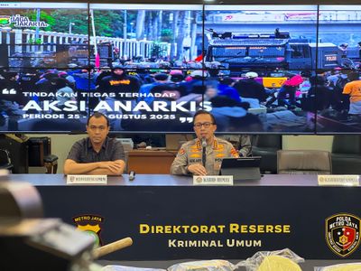 TikTokers Figa Lesmana Ikut Diciduk Polda Metro Usai Peranya Ajak Pelajar Demo di Jakarta