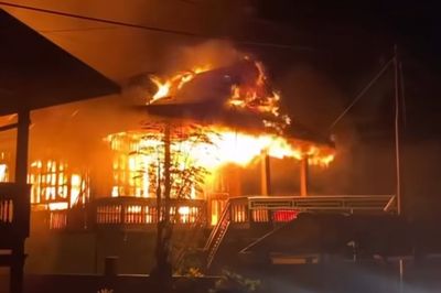 Api Lalap Rumah Warga di Baranti Sidrap, Satu Keluarga Terpaksa Mengungsi