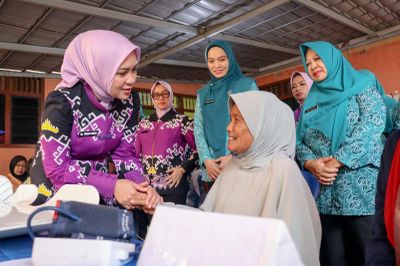 Ketua TP PKK Lampung Ajak Kader Posyandu Perkuat Edukasi Keluarga Antisipasi Kecacingan