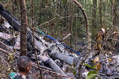 2 Warga Sulsel Tewas dalam Kecelakaan Helikopter Jatuh di Tanah Bumbu