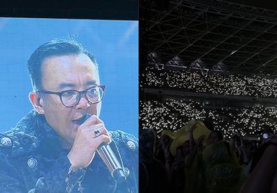 Momen Syahdu! Lagu Kangen Dewa 19 feat Ari Lasso Dibawakan Sambil Ditemani Rintik Hujan