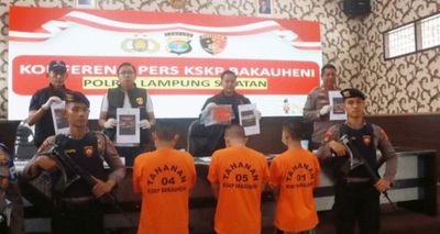 Kasus Pemerasan di Pelabuhan Bakauheni, Polisi Ringkus Tiga Pelaku