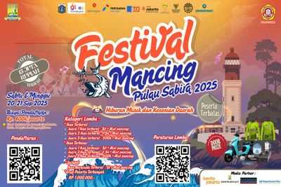 Festival Mancing Pulau Sabira 2025, Hadiah Total Rp 15 Juta Siap Diperebutkan!
