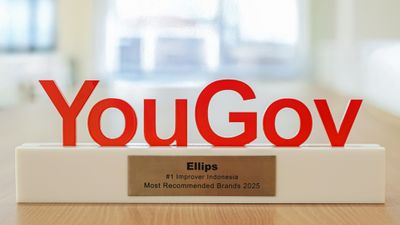 Raih #1 Most-Improved Brand 2025, Ellips Jadi Produk Lokal Paling Direkomendasikan di Indonesia