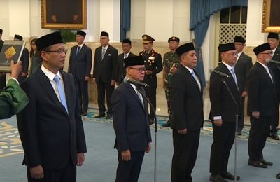 Presiden Prabowo Lantik 5 Menteri Baru, Purbaya Yudhi Sadewa Gantikan Sri Mulyani