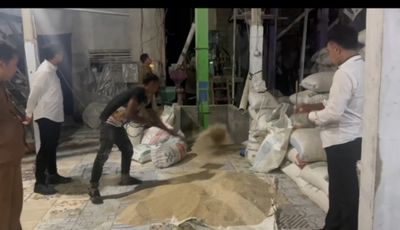 Pengoplos Beras Tidak Layak Konsumsi Ke Kemasan Premium Diamankan Polres Serang
