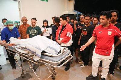 Suporter Timnas Indonesia Meninggal Dunia saat Skuad Garuda vs Lebanon, Erick Thohir Turut Berdukacita
