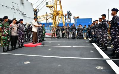 KRI Brawijaya-320 Tiba di Tanah Air, TNI AL Perkuat Pertahanan Laut Nusantara