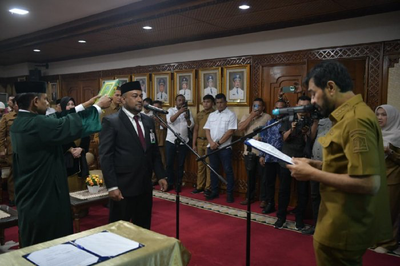 Fadhil Ilyas Resmi Jadi Dirut Bank Aceh Syariah 2025–2029