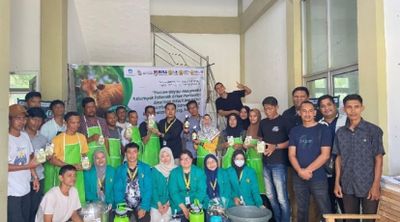 Mahasiswa USK Sulap Kecombrang Jadi Solusi Kesehatan Ternak