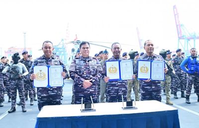 KRI Brawijaya-320: Kapal Fregat Modern Anyar TNI AL yang Siap Amankan Laut Nusantara
