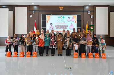Ketua DWP Sumut Ingatkan Pentingnya Pola Asuh dan Hidup Sehat di Padangsidimpuan