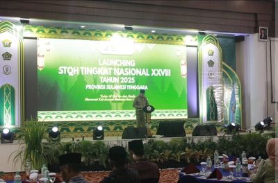 Sultra Jadi Tuan Rumah STQH Nasional XXVIII, Asisten I Setda Kendari Hadiri Launching