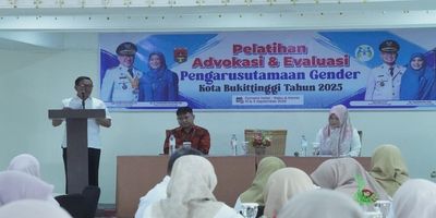 Wujudkan Kesetaraan Gender di Kota Bukittinggi: Pemko Bukittinggi Gelar Pelatihan Advokasi dan Evaluasi Pengarusutamaan Gender
