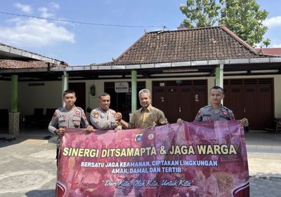 Satgas Samapta Ops Aman Nusa I Progo 2025 Polda DIY Laksanakan Sambang Dukuh dan Jaga Warga