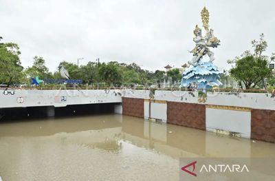 Potret Memilukan Bandara Ngurah Rai Bali Terendam Banjir Parah