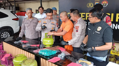 Polres Purbalingga Bongkar Praktik Oplosan Elpiji Subsidi