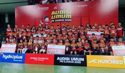 50 Atlet Muda Bulutangkis Lolos Karantina Audisi PB Djarum 2025