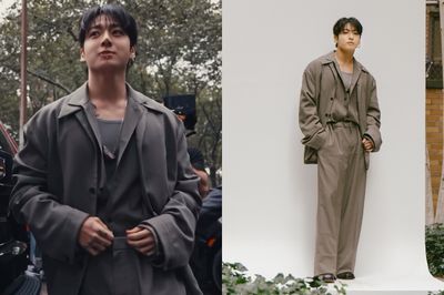 Jungkook BTS Curi Perhatian di New York Fashion Week, Kenakan Setelan Baggy yang Menawan
