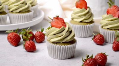 Resep Cupcake Matcha Anti Gagal yang Lembut Banget