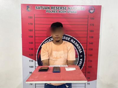 Polisi Gagalkan Peredaran Sabu di Aceh Utara, Pemasok Masih Buron