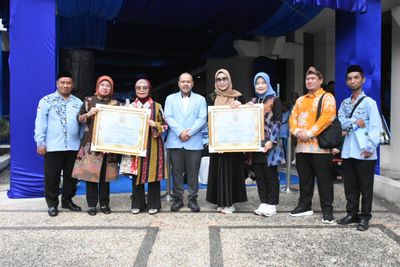 Bunda Neni Raih BKPRMI Award 2025 sebagai Pejabat Peduli BKPRMI Tingkat Nasional