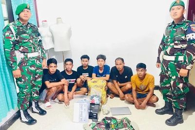 6 Sindikat Narkoba dan Penipuan Online Catut Nama TNI Ditangkap di Wajo