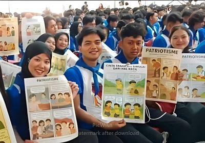 Maba Untag Surabaya Pecahkan Rekor MURI Lewat Komik AI Bertema Patriotisme