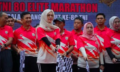 UMKM dan Pariwisata Ikut Terdongkrak di Balik TNI 80 Elite Marathon Makassar
