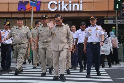 Warga Cikini Tak Perlu Panjat Pagar Lagi, Pelican Crossing Resmi Dibuka