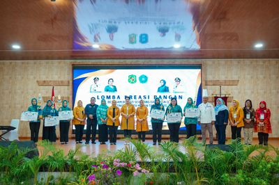 Lewat Lomba B2SA, Airin Rico Waas Semangati PKK Angkat Pangan Khas Medan