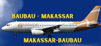 Super Air Jet Sempat Gagal Mendarat di Baubau, Cuaca Buruk Jadi Penyebab